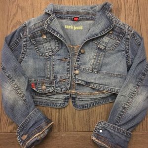 🌿cropped jean jacket